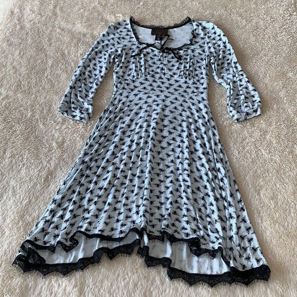 Hot Topic dress blue size small - Picture 5 of 16